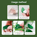 Miniatyrbillede 10 af 10: 24/30 STK Usynlige klatrevægsclips GRØN Green 24PCS-24PCS