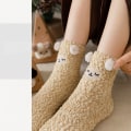 Miniatyrbilde 4 av 10: Coral Fleece Sokker Julesokk 7 7 7