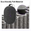Miniatyrbild 8 av 10: Förvaringsväska Case MÖRKGRÅ-FILT MÖRKGRÅ-FILT Dark Grey-Felt