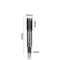 Miniatyrbillede 2 af 7: 4 Stk NPT Pipe Tap Sæt HSS Gevind Taper Skrue Hånd Lige