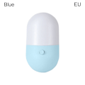 Miniatyrbilde 1 av 10: Led Nattlys Plugg inn Energisparende BLÅ EU EU blue EU-EU