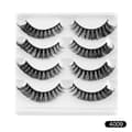 4 paria tekoripsiä Russian Strip Lashes 4009 4009 4009