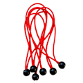 Miniatyrbillede 10 af 10: 5 stk Elastisk rebbold Bungee snor GUL Yellow
