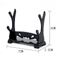 Miniatyrbillede 1 af 10: 10 stk Samurai Sword Stand Display Rack S S