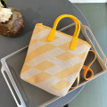 Miniatyrbilde 6 av 10: Skulder Crossbody-veske Strikket veske for kvinner ORANSJE orange