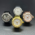 Miniatyrbillede 8 af 10: Finger Ringe Ure Ring Ur SORT Black