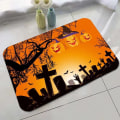 Pikkukuva 1 / 9: Halloween-ovimatto Pumpkin-ovimatto STYLE 5 STYLE 5 Style 5