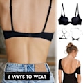 Miniatyrbilde 5 av 10: Bryllupsundertøy Push Up BH KHAKI 85B Khaki 85B