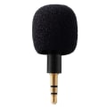 Miniatyrbillede 1 af 9: Mini Mikrofon Metal Mini Mikrofon SORT 3 POLE 3 POLE Black 3 Pole-3 Pole