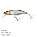 Pikkukuva 1 / 9: uppoava Minnow Baits Fish Hooks D D D