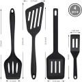 Miniatyrbillede 2 af 8: 4 stk Silikonespatel Sæt Silikonespatel Turner FIRE-STK four-piece