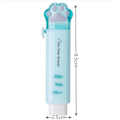 Pikkukuva 2 / 10: 2kpl Eraser Kawaii Cat Paw ORanssi Orange
