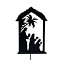 Miniatyrbillede 1 af 7: Nativity Shadow Stakes Dekorativ bunke A A A