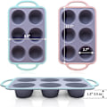 Miniatyrbillede 2 af 5: Muffin pande bagning kage form bage kopper