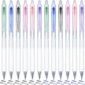 Miniatyrbillede 1 af 6: 12 STK Gel Pen Sort Refill Pen Kuglepen