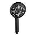 Miniatyrbilde 1 av 10: 12,5cm Dusjhode Vannbesparende sprinkler SORT black
