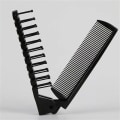 Miniatyrbillede 1 af 10: 4stk Foldende lommekamme Hårkam SORT 4STK 4STK black 4pcs-4pcs