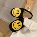 Miniatyrbillede 6 af 10: Smiley Face Dametøfler til Vinteren white EU Size 41-42