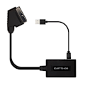 Miniatyrbillede 1 af 7: Konverter SCART til HDMI Video Audio Adapter