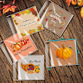 Miniatyrbillede 2 af 10: 50/100 stk. Thanksgiving-slikposer Slikposepose B B B