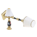Miniatyrbilde 4 av 10: Miniatyr gulvlampe Krystallvegglampe 1 1 1