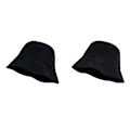 Miniatyrbild 1 av 10: Vändbar Bucket Hat Solskydd SVART black