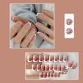 Miniatyrbilde 7 av 10: Fake Nails Square Head 1 1 1