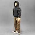 Miniatyrbild 10 av 10: 1/10 Miniatyrkläder Soldat Casual RÖD Red