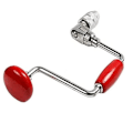 Miniatyrbild 1 av 4: Carpenters Bit Brace Handvevborr med 12-tums svängarm