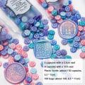 Miniatyrbilde 5 av 8: 100 stk Seal Wax Grain Brannmaling Wax Grain 6 6 6