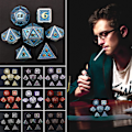 Pikkukuva 8 / 8: 7kpl/ set DND Metallioppa Polyhedral Noppa YL-3 YL-3 YL-3