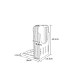 Miniatyrbild 2 av 8: Plast Slicer Toast Slicer Manuell Slicer