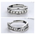 Miniatyrbillede 9 af 10: Angstring 925 Sterling Sølv C C C