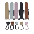 Miniatyrbillede 10 af 10: 2 Stk Baby Klapvogn Krog Vogn Taske Organizer Kroge KHAKI 2 STK 2 STK Khaki 2Pcs-2Pcs