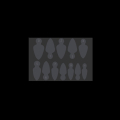 Miniatyrbilde 1 av 10: Fransk Forma Dual Sticker Silikon LANGT SPISSET HODE LANGT long pointed head
