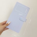 Miniatyrbillede 3 af 10: 120/240 Gitter Smykker Opbevaringsbog Display Organizer TRANSPARENT transparent 120 Slots-120 Slots