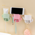 Miniatyrbild 6 av 10: Tandborsthållare Rakapparat ORGANIZER Pink