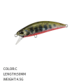Pikkukuva 1 / 9: Minnow Bait Floating Lure C C C
