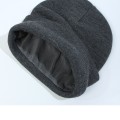 Miniatyrbillede 6 af 10: Beanie Hat Cuffed Beanie SORT GRÅ SORT GRÅ Black Gray