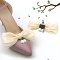 Miniatyrbilde 3 av 10: 1 par skoklemme skinnende dekorative klips STYLE 3 STYLE 3 Style 3