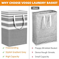 Pikkukuva 5 / 10: Laundry Hamper Laundry Basket 3 kpl 3 kpl 3PCS