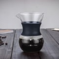 Miniatyrbillede 3 af 10: Håndbrygget Kaffekande Glas Kaffekande 400MLMED FILTER MED 400mlWith filter