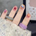 Miniatyrbild 4 av 10: Franska Fake Nails False Nail BS2050 BS2050 BS2050