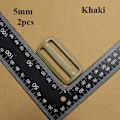 Pikkukuva 1 / 10: 2kpl Tri Glide Slider Ladder Lukitussoljet KHAKI 5.0MM Khaki 5.0mm