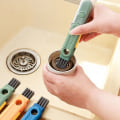 Miniatyrbilde 8 av 10: Flaskekopplokk Brush Cleaner Tools BLÅ blue