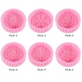 Miniatyrbillede 2 af 10: 2 Stk Bageform Mooncake Stempler STYLE-2 STYLE-2 Style-2