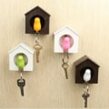 Miniatyrbilde 5 av 9: Bird Key Holder Nøkkelring GUL yellow