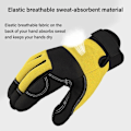 Miniatyrbilde 7 av 10: Arbeidshansker Hagehanske GUL XL XL yellow XL-XL