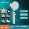 Miniatyrbillede 9 af 10: Højtryksbrusehoved Brusehoveder Slange STYLE 1-SLIVER SLANGE Style 1-Sliver hose