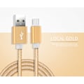 Pikkukuva 1 / 10: USB-C-johto Type-C-latauskaapeli GOLD 2 METER Gold 2 Meter